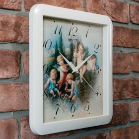 Часы настенные П-А7-327 Ангелы в Москаленки - moskalenki.katalogmebeli.com | фото