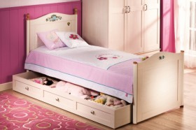 Кровать детская Балли 2-х уровневая (венге/белфорт) в Москаленки - moskalenki.katalogmebeli.com | фото 4