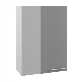 Гарда ВПУ 650 шкаф верхний угловой высокий (Ваниль/корпус Серый) в Москаленки - moskalenki.katalogmebeli.com | фото