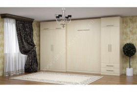 Комплект мебели со шкаф-кроватью трансформер Ратмир в Москаленки - moskalenki.katalogmebeli.com | фото 2
