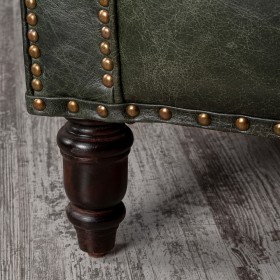 Кресло кожаное Лофт Аристократ (ширина 1070 мм) в Москаленки - moskalenki.katalogmebeli.com | фото 3