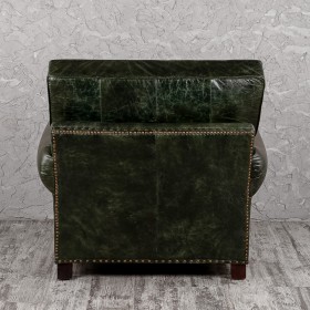 Кресло кожаное Лофт Аристократ (ширина 1070 мм) в Москаленки - moskalenki.katalogmebeli.com | фото 7