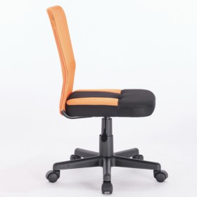 Кресло компактное BRABIX Smart MG-313 (черный, оранжевый) в Москаленки - moskalenki.katalogmebeli.com | фото 2