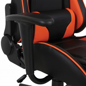 Кресло компьютерное BRABIX GT Racer GM-100 (черный, оранжевый) в Москаленки - moskalenki.katalogmebeli.com | фото 3