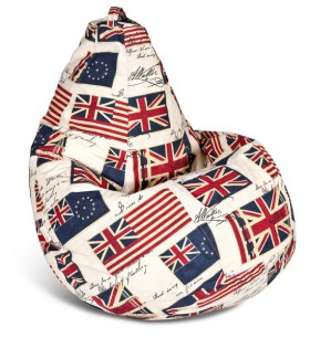 Кресло-мешок Британский Флаг в Москаленки - moskalenki.katalogmebeli.com | фото 1