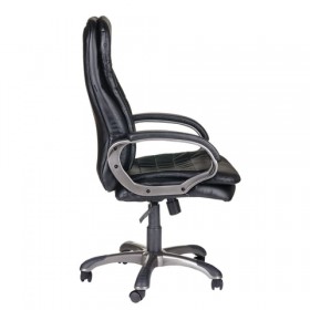 Кресло офисное BRABIX Omega EX-589 (черное) в Москаленки - moskalenki.katalogmebeli.com | фото 2