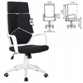 Кресло офисное BRABIX Prime EX-515 (черная ткань) в Москаленки - moskalenki.katalogmebeli.com | фото 1