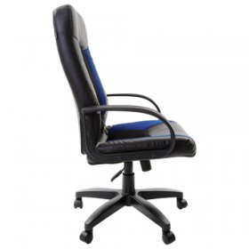 Кресло офисное BRABIX Strike EX-525 (сине-черный) в Москаленки - moskalenki.katalogmebeli.com | фото 2