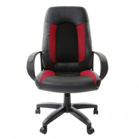 Кресло офисное BRABIX Strike EX-525 (черно-красный) в Москаленки - moskalenki.katalogmebeli.com | фото 2