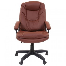 Кресло офисное BRABIX Trend EX-568 (коричневый) в Москаленки - moskalenki.katalogmebeli.com | фото 3