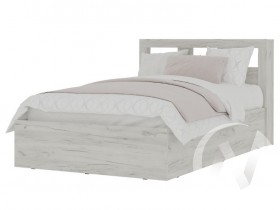 Кровать 1,2 МС Гранд (дуб крафт белый) в Москаленки - moskalenki.katalogmebeli.com | фото