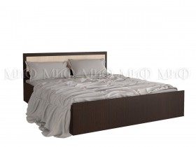 Кровать 1,4 Фиеста (Венге/Дуб беленый) в Москаленки - moskalenki.katalogmebeli.com | фото