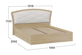 Кровать без ПМ «Сэнди» Тип 1 (без подъемного механизма) в Москаленки - moskalenki.katalogmebeli.com | фото 3