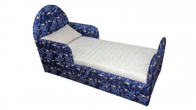 Кровать детская Соня (Печать Панда синий., 1 категория) в Москаленки - moskalenki.katalogmebeli.com | фото 1