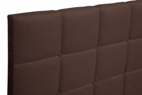 Кровать "Диана" ш. 1400 (Н=1010мм) (жаккард шоколад) в Москаленки - moskalenki.katalogmebeli.com | фото 5