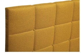 Кровать "Диана" ш. 1600 (Н=1010мм) (жаккард горчица) в Москаленки - moskalenki.katalogmebeli.com | фото 5