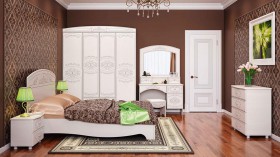 Кровать "Каролина" 1200 (с настилом) в Москаленки - moskalenki.katalogmebeli.com | фото 8