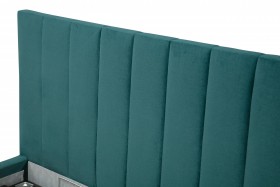 Кровать "Юнона" ш. 1600 (Н=1020мм) (ягуар океан) в Москаленки - moskalenki.katalogmebeli.com | фото 3
