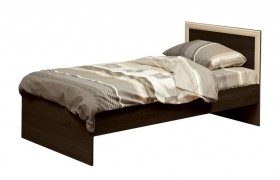 Кровать одинарная 21.55 (шир. 900) с настилом (венге/профиль дуб линдберг)/осн. в Москаленки - moskalenki.katalogmebeli.com | фото 1