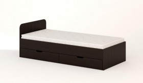 Кровать с ящиками 900 (Венге) в Москаленки - moskalenki.katalogmebeli.com | фото