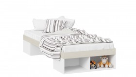 Кровать «Сканди»  Дуб Гарден/Белый в Москаленки - moskalenki.katalogmebeli.com | фото