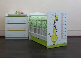Кроватка детская Жираф в Москаленки - moskalenki.katalogmebeli.com | фото 2