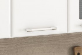 Кухонный гарнитур "Яна 1.6" белый/белый Кофе/зебрано в Москаленки - moskalenki.katalogmebeli.com | фото 4
