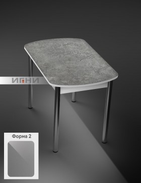Кухонный стол 1100*700/400 ф 2 Пластик, урбан серый в Москаленки - moskalenki.katalogmebeli.com | фото