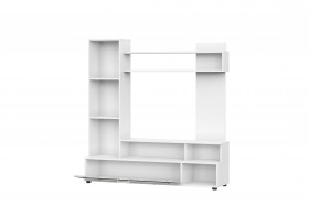Мебель для гостиной "МГС 9" Белый / Цемент светлый в Москаленки - moskalenki.katalogmebeli.com | фото 3