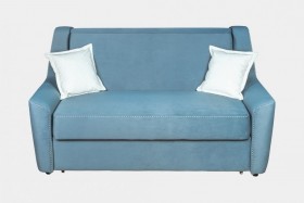 Мини-диван "Криспи" с 2-мя подушками в Москаленки - moskalenki.katalogmebeli.com | фото 1