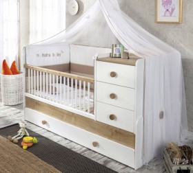 NATURA BABY Детская кровать-трансформер 20.31.1015.00 в Москаленки - moskalenki.katalogmebeli.com | фото 1