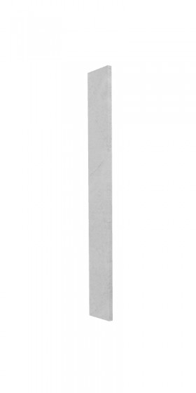 Панель торцевая (для шкафа верхнего торцевого высокого) ВПТ 400 Лофт (Штукатурка белая) в Москаленки - moskalenki.katalogmebeli.com | фото