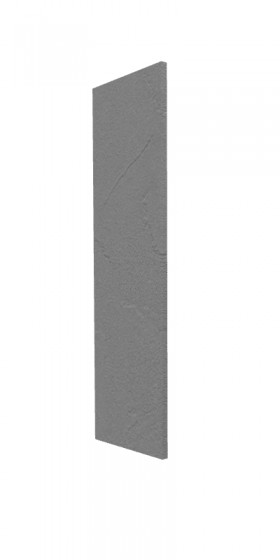 Панель торцевая (для шкафа верхнего высокого) ВП Лофт (Штукатурка серая) в Москаленки - moskalenki.katalogmebeli.com | фото