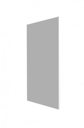 Панель торцевая СТ 400 Ройс (для шкафа торцевого нижнего) Белый софт в Москаленки - moskalenki.katalogmebeli.com | фото