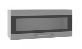 Ройс ГВПГСФ 800 Шкаф верхний горизонтальный (Графит софт/корпус Серый) в Москаленки - moskalenki.katalogmebeli.com | фото