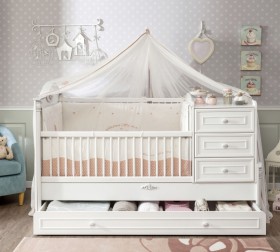 ROMANTIC BABY Детская кровать-трансформер 20.21.1015.00 в Москаленки - moskalenki.katalogmebeli.com | фото 3