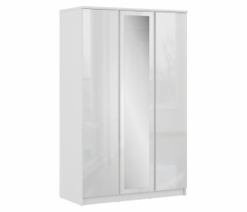 Шкаф 3-х дверный СБ-2493 Медея (Белый/Белый глянец) в Москаленки - moskalenki.katalogmebeli.com | фото