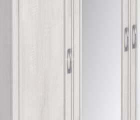 Шкаф 4-х дверный СБ-2389 Флоренция (Дуб Сонома Белый) в Москаленки - moskalenki.katalogmebeli.com | фото 2