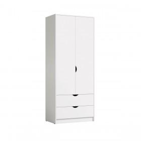 Шкаф для одежды 13.327 Уна (Белый) в Москаленки - moskalenki.katalogmebeli.com | фото
