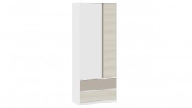 Шкаф для одежды комбинированный «Сканди» Дуб Гарден/Белый/Глиняный серый в Москаленки - moskalenki.katalogmebeli.com | фото 1