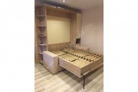 Шкаф-кровать с диваном Бела-15 в Москаленки - moskalenki.katalogmebeli.com | фото 2