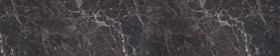 Стеновая панель (3050*600*6) 1UМрамор марквина черный1ГП СП 3093/1ГЛЯНЕЦ в Москаленки - moskalenki.katalogmebeli.com | фото 2