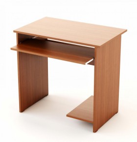 Компьютерный стол Малый упрощённый (Беленый дуб) в Москаленки - moskalenki.katalogmebeli.com | фото 2