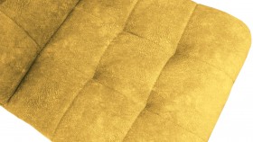 Стул «Аспен» К1С Белый/Микровелюр Wellmart Yellow в Москаленки - moskalenki.katalogmebeli.com | фото 3