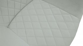 Стул «Дастин» К1С Белый/Велюр Confetti Silver в Москаленки - moskalenki.katalogmebeli.com | фото 3