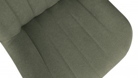 Стул «Марвел» К1С Исп. 2 Черный муар/Микровелюр Jercy Deep Green в Москаленки - moskalenki.katalogmebeli.com | фото 3