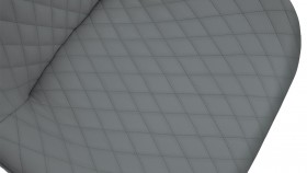 Стул «Оливер» К1С Белый/Кожзам Polo Graphite в Москаленки - moskalenki.katalogmebeli.com | фото 3