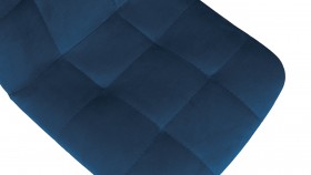 Стул «Райс» К3 Белый/Велюр Confetti Blue в Москаленки - moskalenki.katalogmebeli.com | фото 3