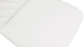 Стул «Шерри» К1С Черный муар/Кож зам Polo White в Москаленки - moskalenki.katalogmebeli.com | фото 3