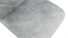 Стул «Шерри» К1С Черный муар/Микровелюр Wellmart silver в Москаленки - moskalenki.katalogmebeli.com | фото 3